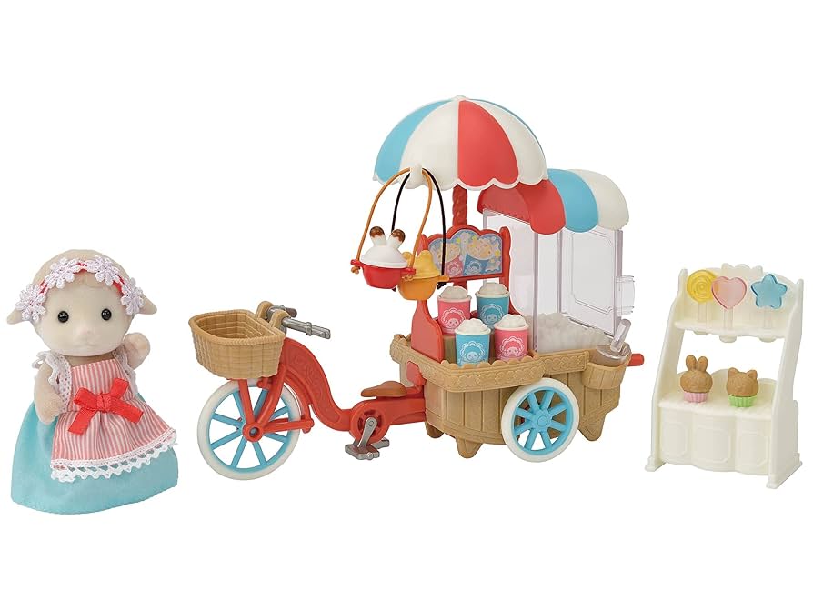 ✦ポップコーンセット✦ Amazon.co.jp: シルバニアファミリー ゆうえんち おみせやさん